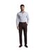 Mens Regular Formal Trousers Burgundy Ted Baker-1
