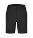 Womens/ladies Trekker Shorts Black Millet-1