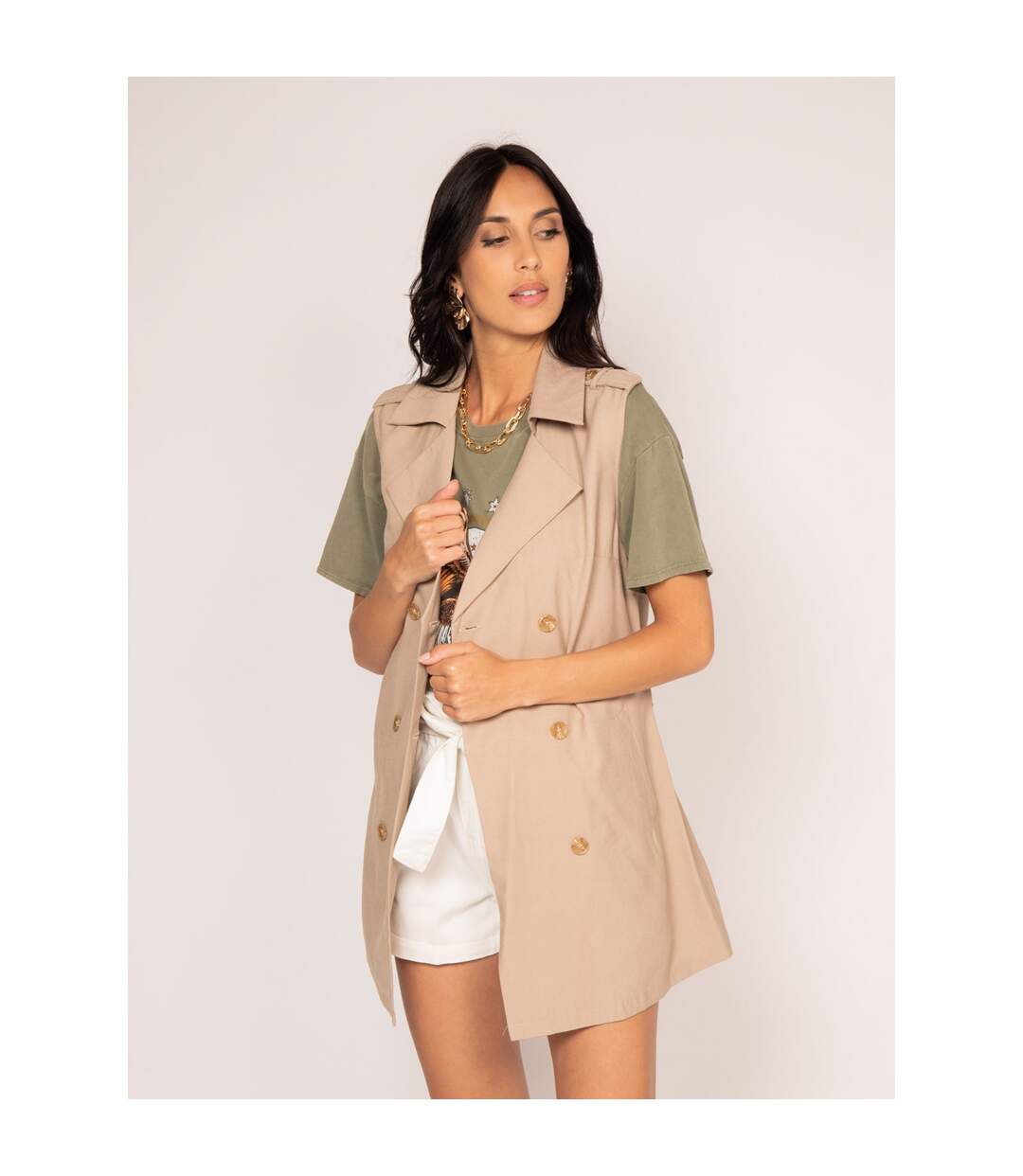 Veste sans manches ULIANA - Dona X Lisa-1