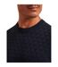Pull Motif/style Points De Couture Homme Bleu Marine Ted Baker-4