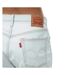 Womens/ladies 501 Mid Thigh Shorts Light Blue Levis-3