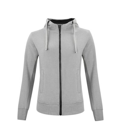 Veste À Capuche Classic Femme Gris Clique