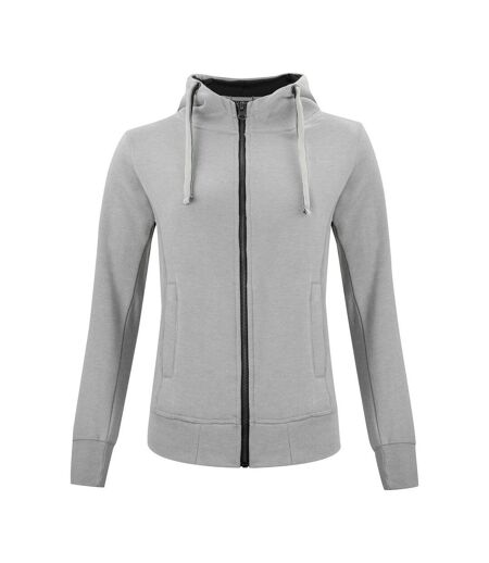 Veste À Capuche Classic Femme Gris Clique