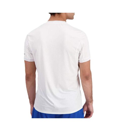 Maillot de sport blanc homme le coq sportif tennis pro