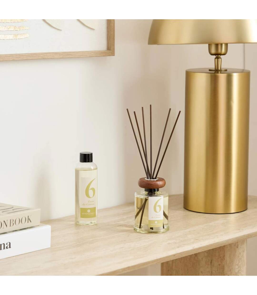 Diffuseur de Parfum Numia 180ml Zeste de Citron-2