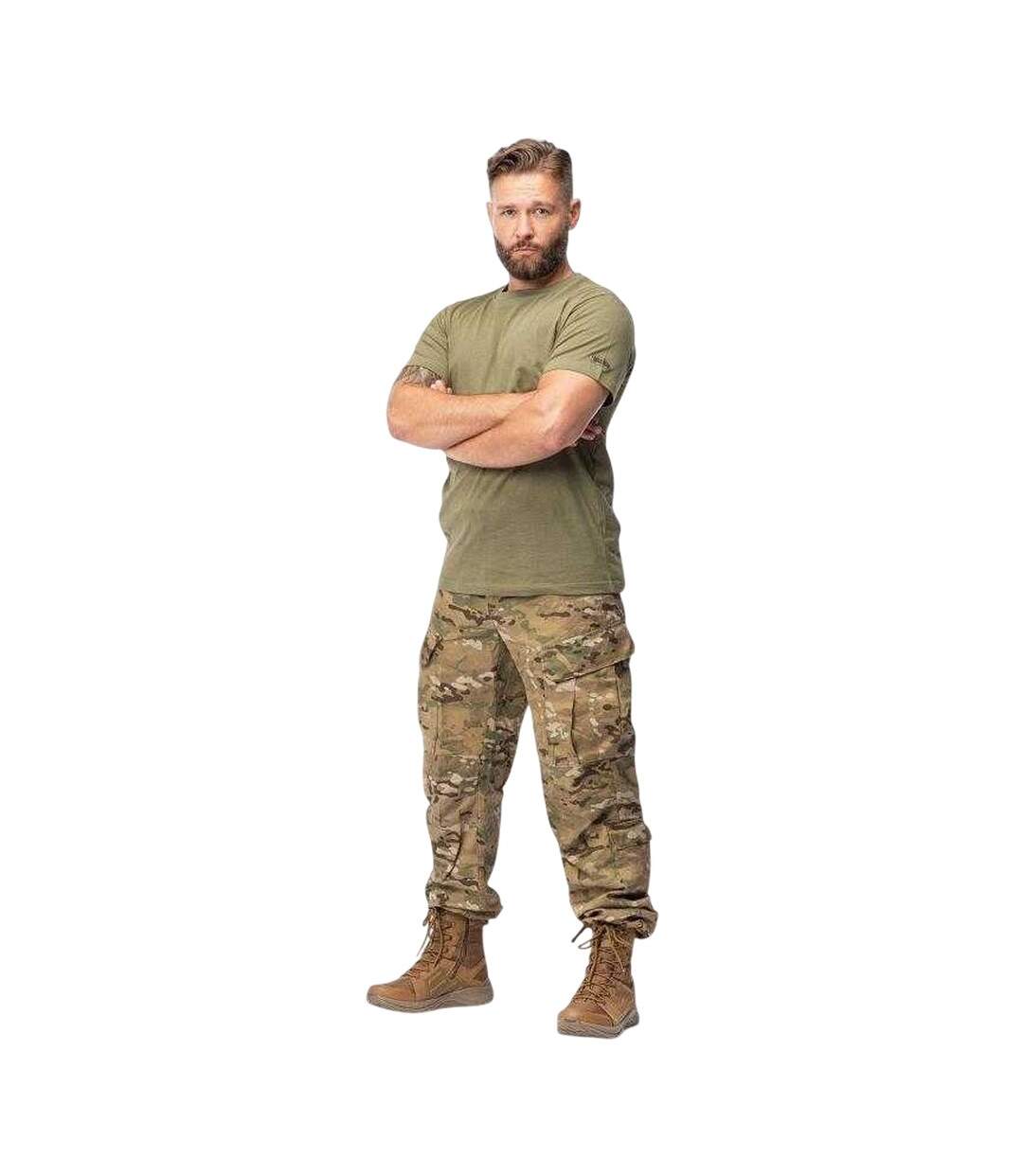 Pack Of 3  Mens Basic T-shirt  Green Grey Black Magnum-1