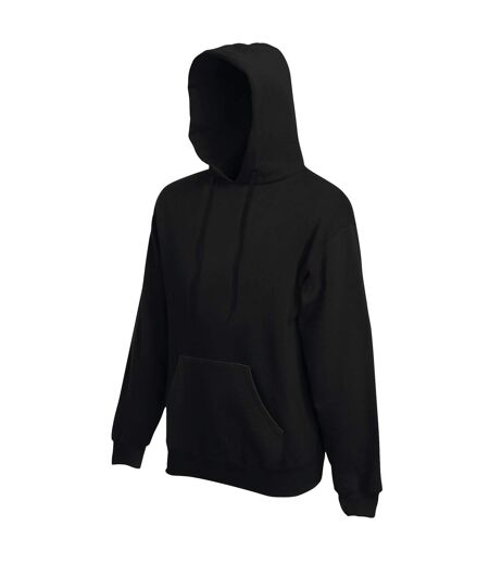 Sweatshirt À Capuche Homme Noir Fruit Of The Loom