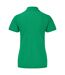 Fruit Of The Loom Womens Lady-Fit 65/35 Short Sleeve Polo Shirt (Heather Green) - UTBC384