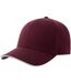 Unisex Adult Liberty Sandwich 6 Panel Sustainable Cap Burgundy White Atlantis-1