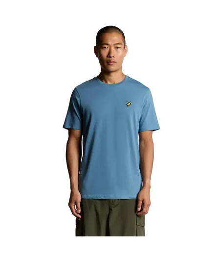 T-shirt Manches Courtes Motif/style Logo Homme Bleu Mer Lyle & Scott
