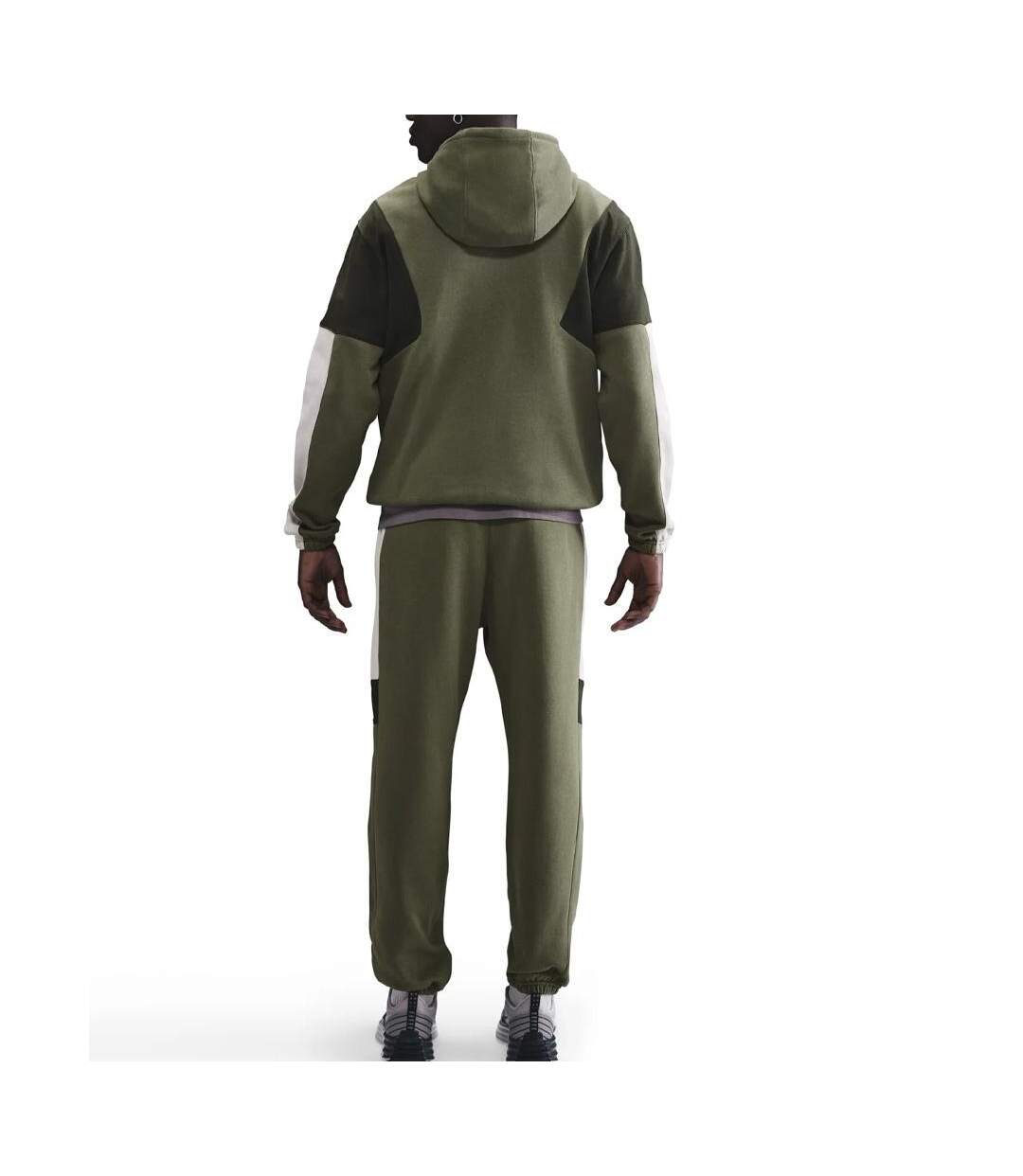 Survêtement vert homme nike m nk club fleece-2