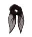 Womens/ladies chiffon scarf one size black Premier