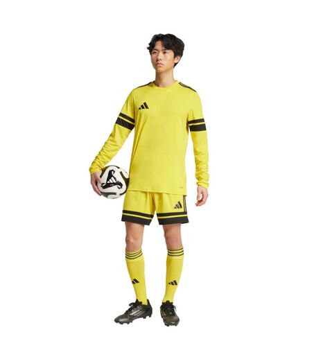 Maillot Manches Longues Squadra Homme Jaune Noir Adidas