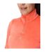 Womens/ladies Shimmer Velour Sweatshirt Coral Spyder-4