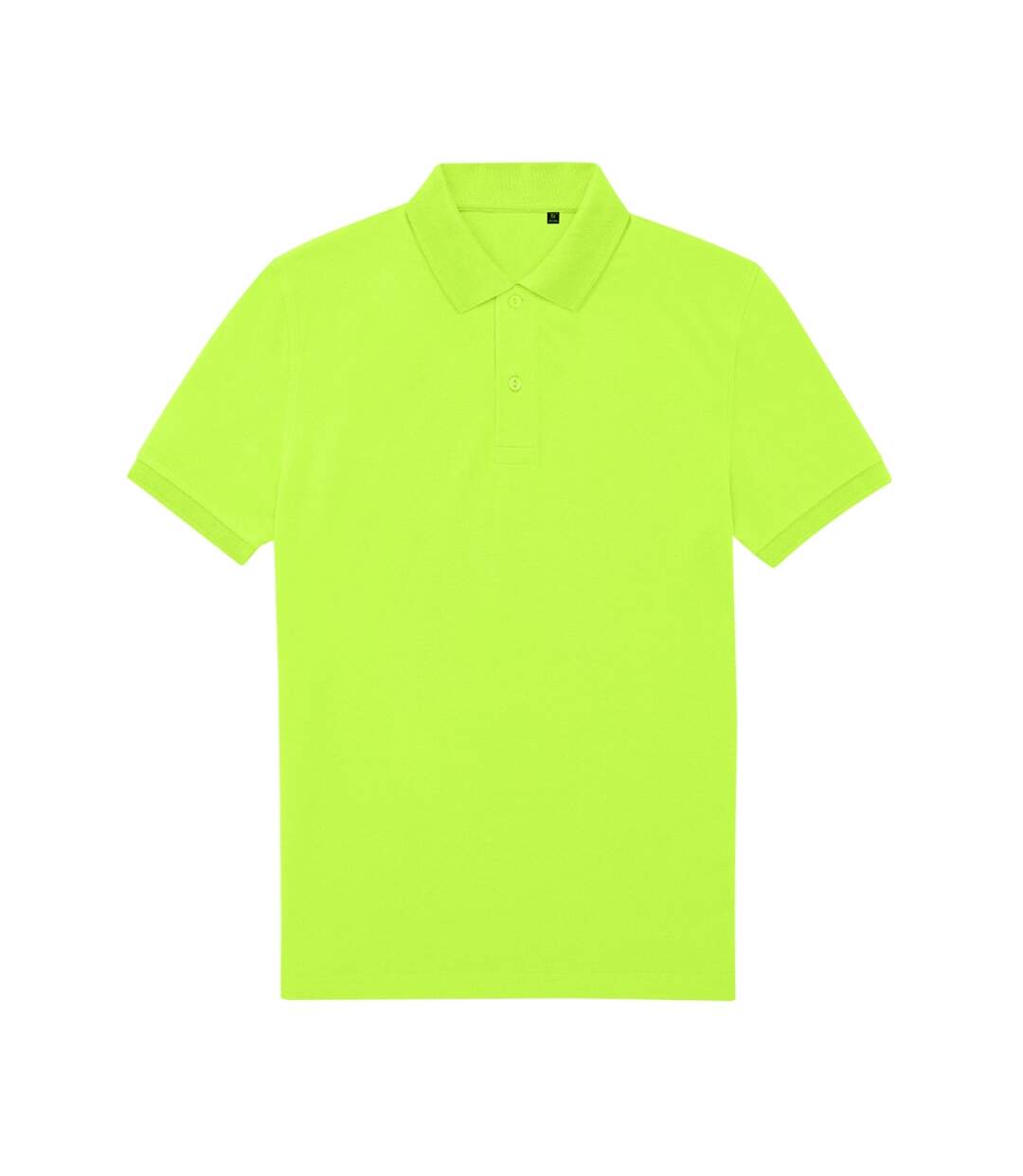 Chemise My Eco Polo 65/35 Homme Vert Fluo B&C-2