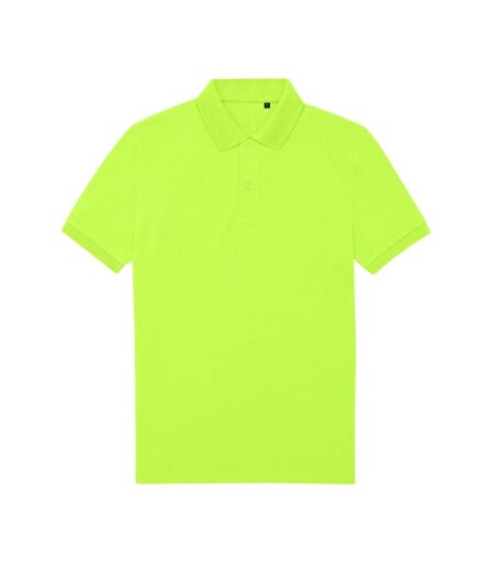 Chemise My Eco Polo 65/35 Homme Vert Fluo B&C