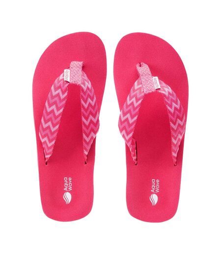 Tongs Helen Femme Framboise Vif Aquawave