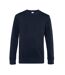 Mens King Sweatshirt Navy B&C-1