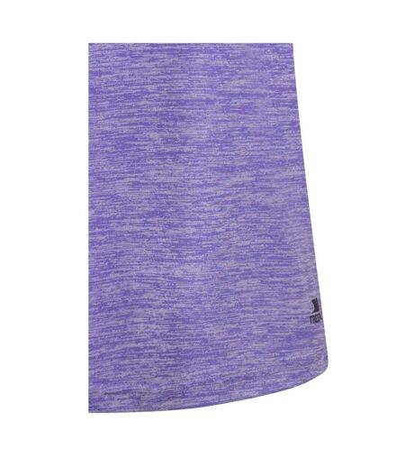 Womens/ladies Selinne Duo Skin Active Top Lilac Marl Trespass