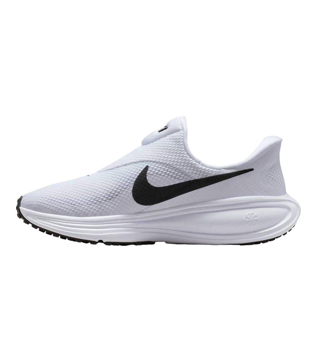 Womens/ladies Revolution 7 Logo Trainers White Black Nike-3
