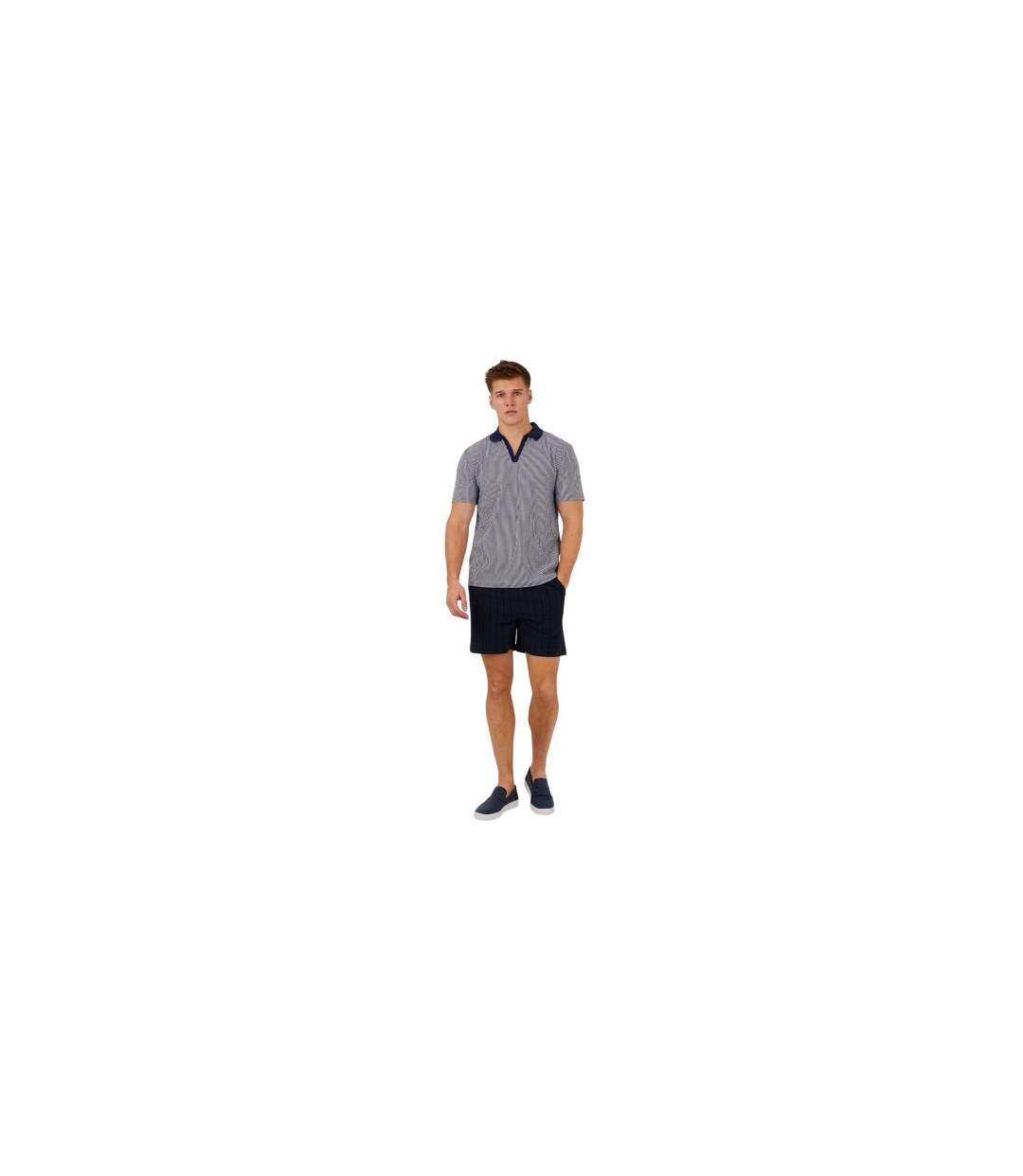 Short De Survêtement Homme Bleu Marine Brave Soul-1