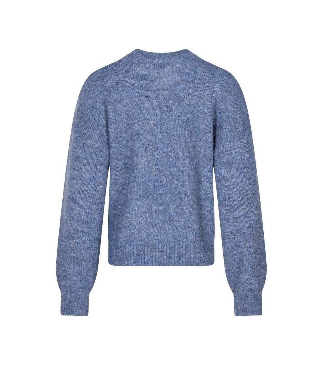 Pull bleu femme teddy smith keith-2