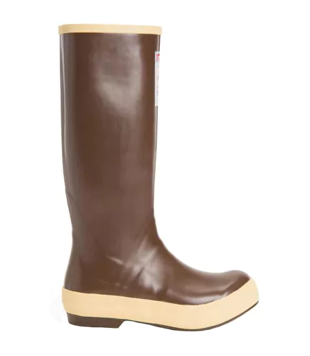 Womens/ladies Salmon Sisters 15 Legacy Wellington Boots Brown Xtratuf