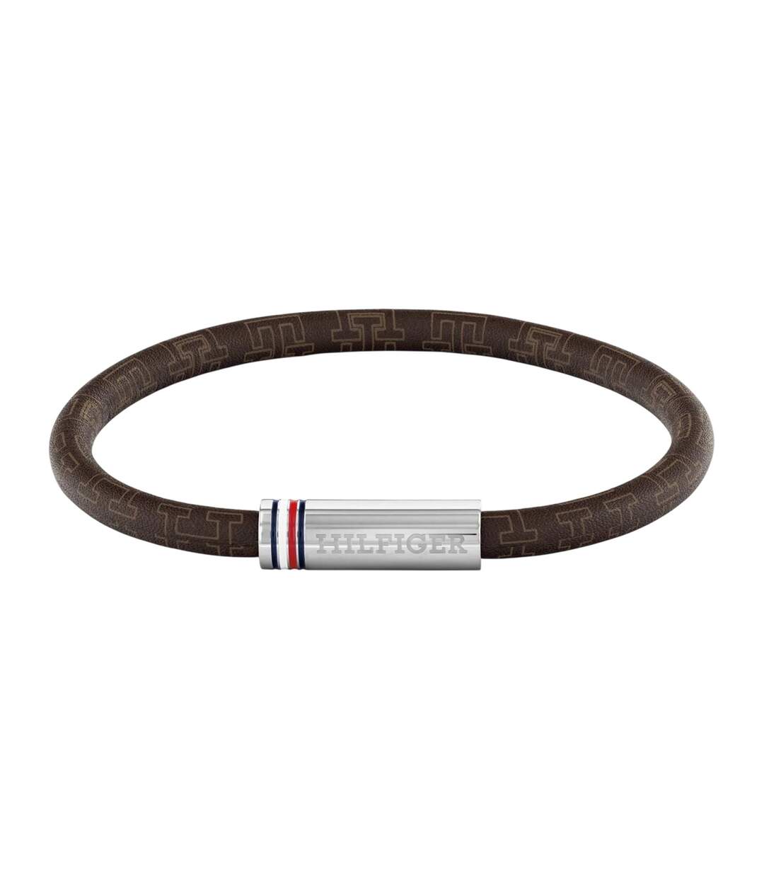 Leather Everyday Bracelet One Size Brown Tommy Hilfiger-1