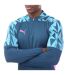 Mens Individual Final Quarter Zip Training Top Blue Puma-3
