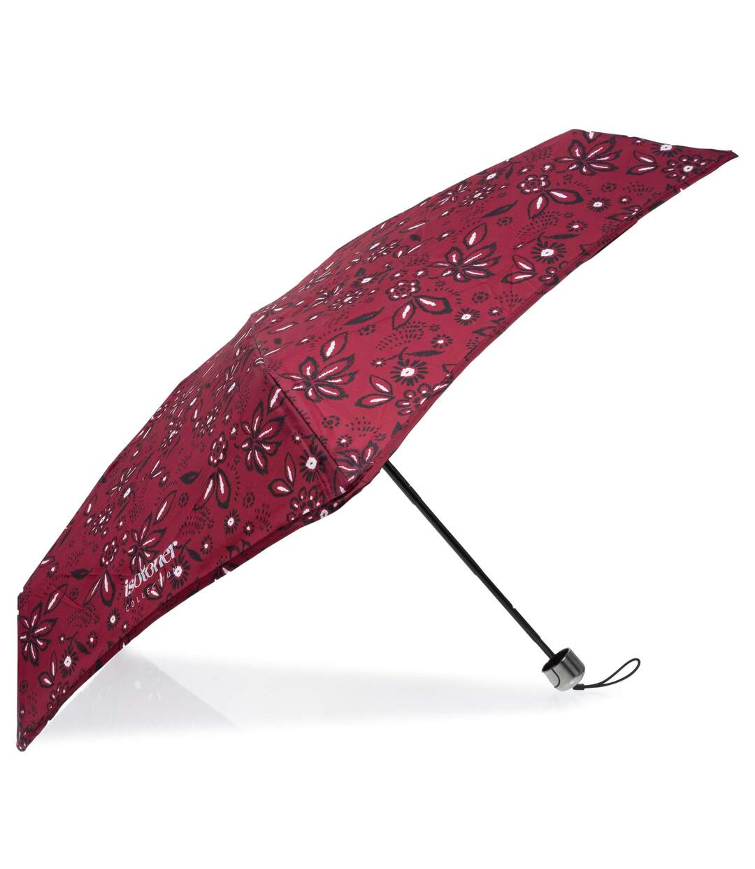 Isotoner Parapluie femme xtra solide antiretournement, compact et léger 17,5cm, déperlant-2