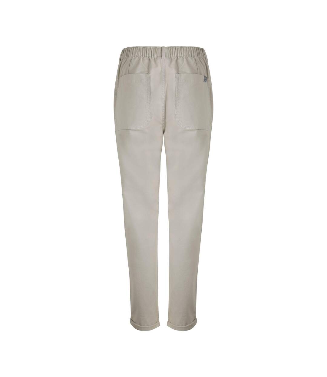 Womens/ladies malorri organic cotton trousers stone Weird Fish-2