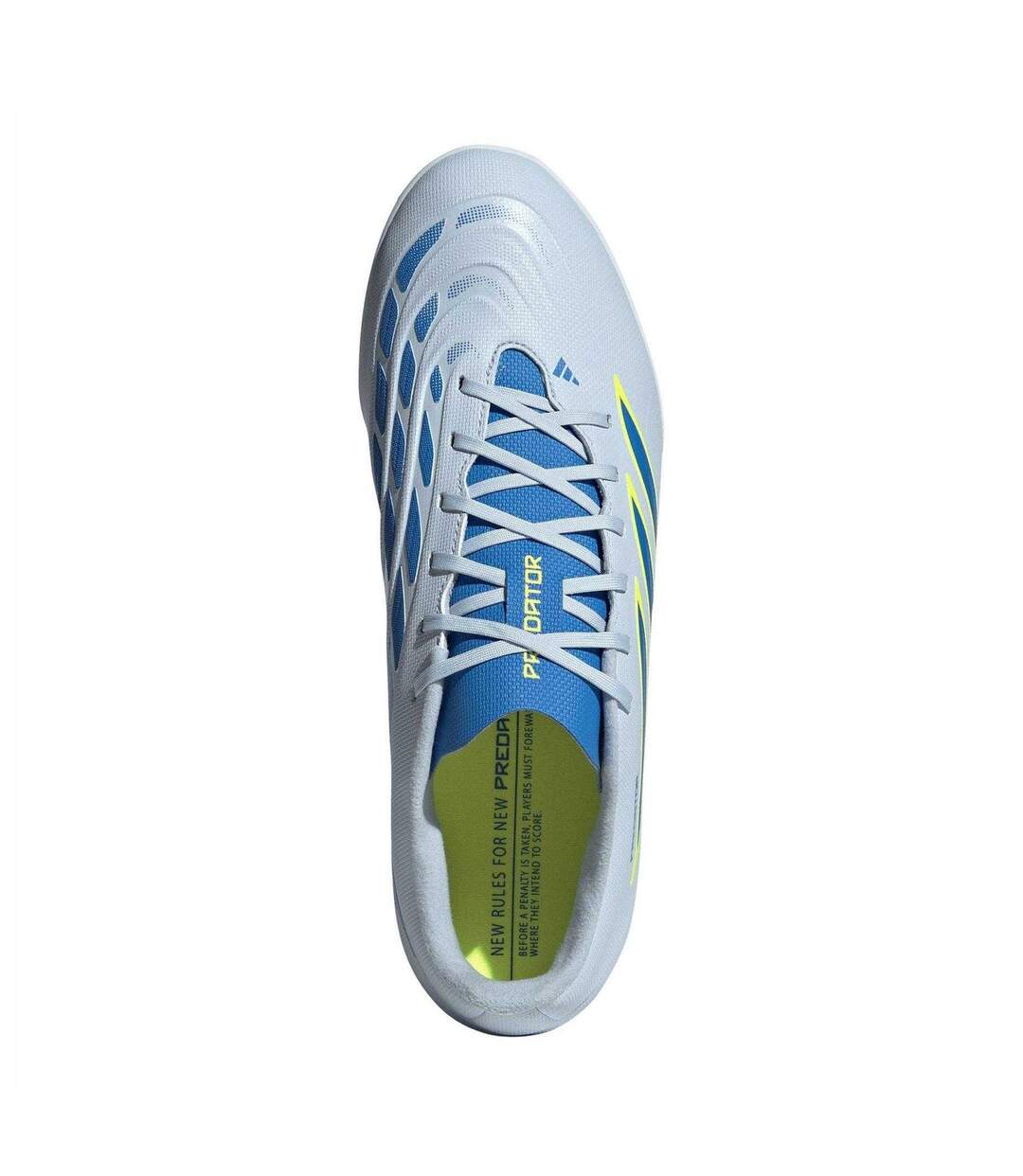 Mens Predator League Football Boots Blue Yellow Adidas-4
