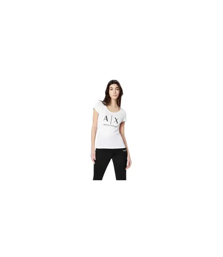 T-shirt Femme Blanc Armani Exchange