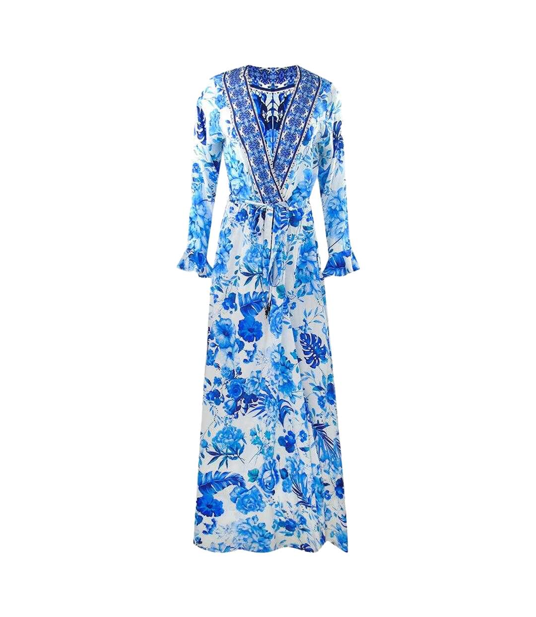 Womens/ladies Orchid Dress Blue Inoa-1