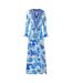 Womens/ladies Orchid Dress Blue Inoa-1