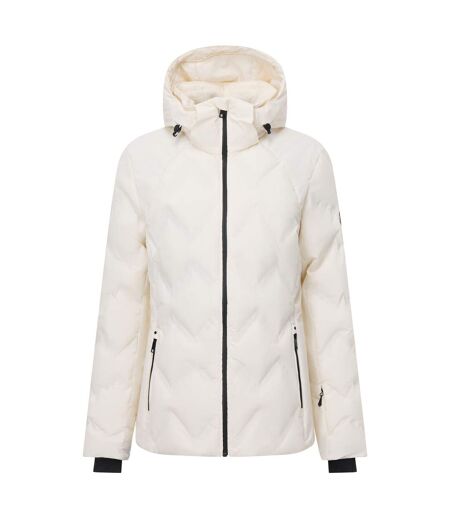 Womens/ladies Enfold Ii Padded Ski Jacket Egret Dare 2B