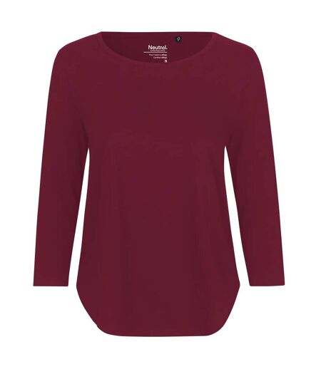 T-shirt Femme Bordeaux Neutral