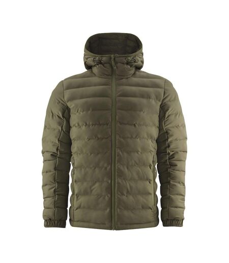 Doudoune Matelassée Woodlake Homme Vert Kaki Foncé James Harvest