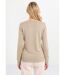 Gilet fin col rond boutonné jersey uni avec laine mérinos-2