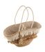 Panier de Plage Rotin Coquillages 48cm Naturel-2