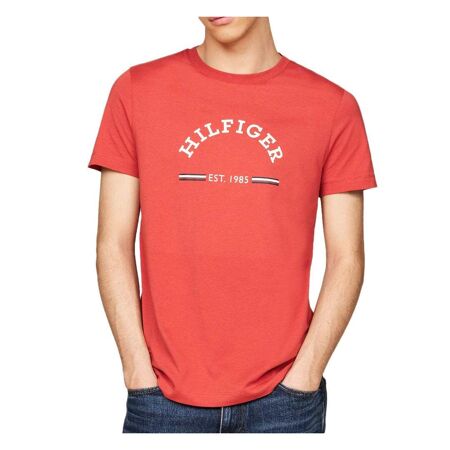 T-shirt Rouge Homme Tommy Hilfiger Arch - 3XL