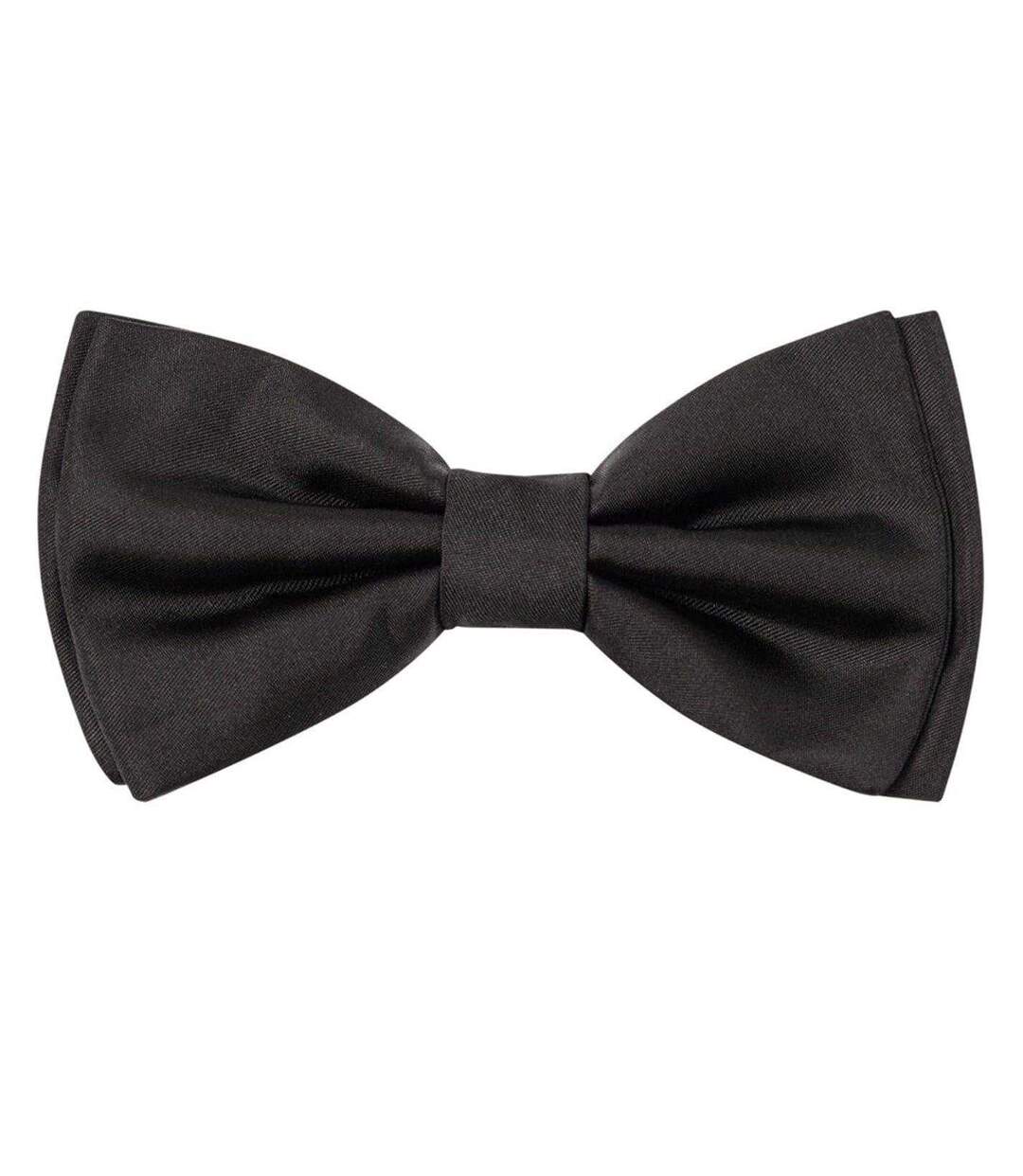 Nœud Papillon Motif/style Uni Homme Taille Unique Noir Boss-2