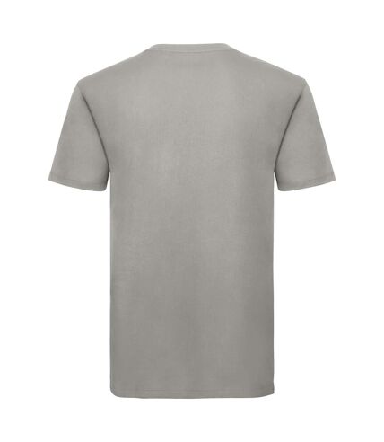 Russell Mens Organic Short-Sleeved T-Shirt (Stone) - UTBC4713