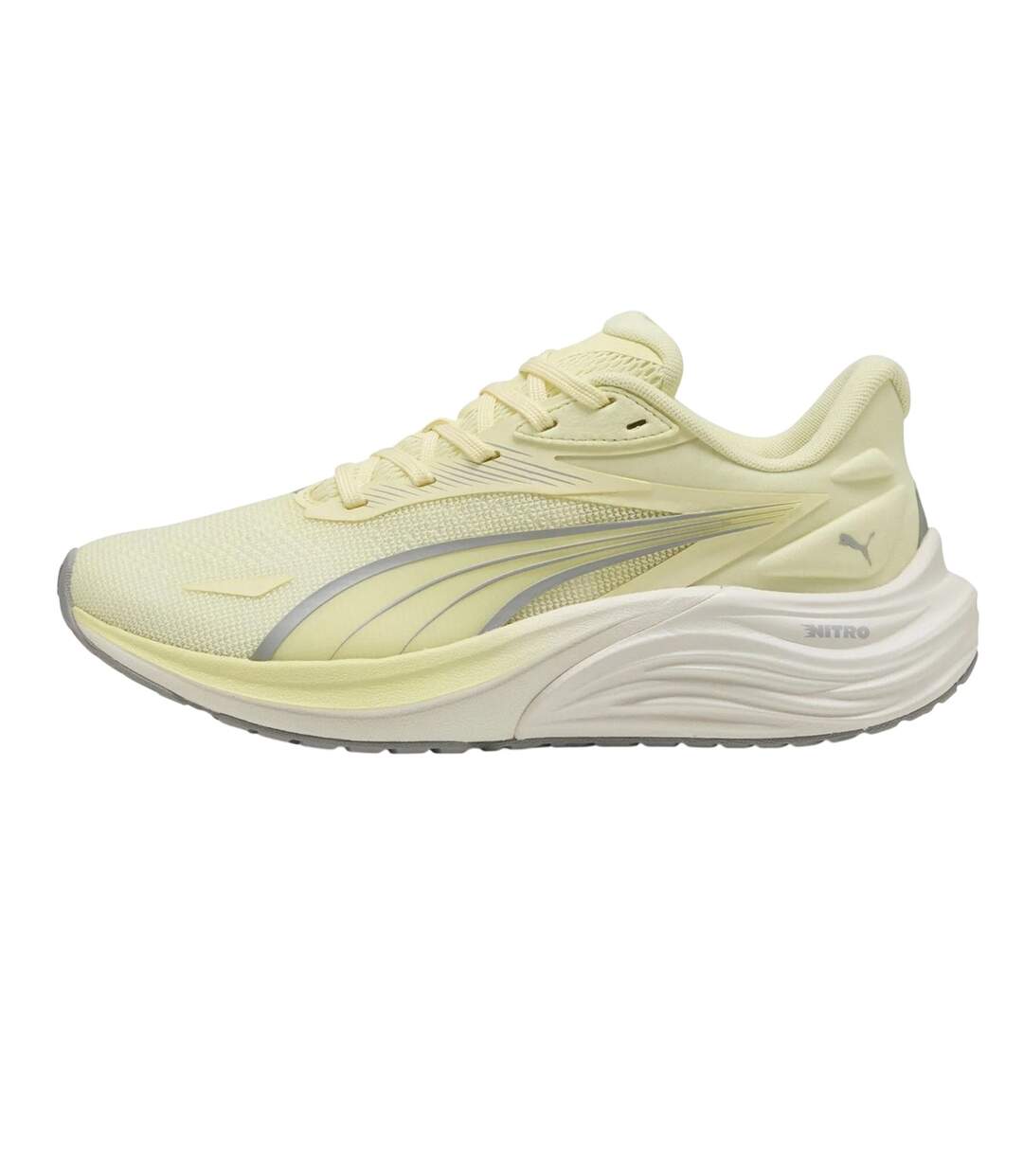 Womens/ladies Electrify Nitro 4 Shoes Gold Puma-2