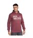 Mens hillman hoodie wine Duck and Cover