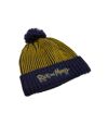 Rick And Morty Tricot Bobble Beanie (Blue/Yellow)