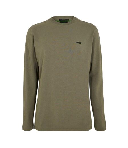 T-shirt Motif/style Logo Classique Homme Beige Foncé Boss