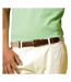 Ceinture En Simili Cuir Et Toile Homme Kaki Asquith & Fox-1