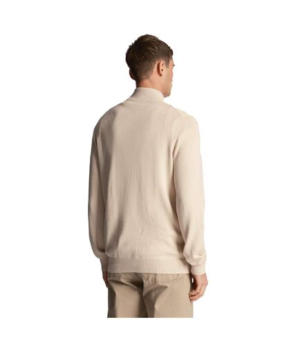 Mens quarter zip sweater cove Lyle & Scott