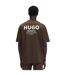 T-shirt Motif/style Imprimé Au Dos Mcmxciii Homme Marron Foncé Hugo-3